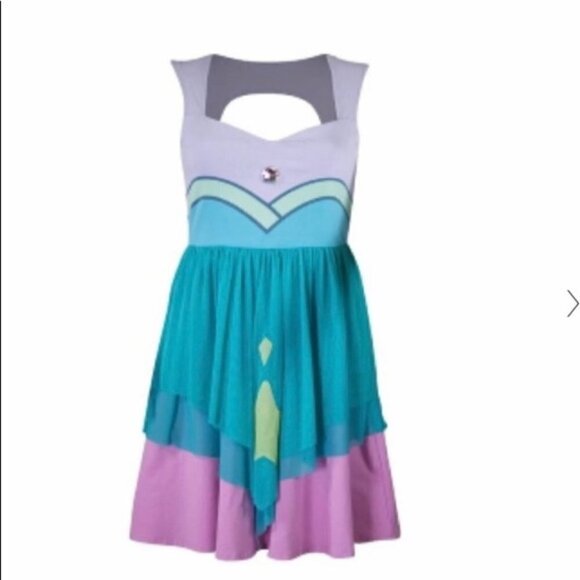 NWT WeLoveFine Cartoon Network Steven Universe Opal Costume Cosplay Dress - Picture 2 of 9